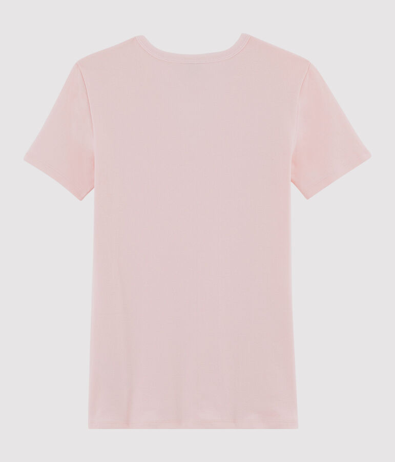 Tee shirt iconique femme rose