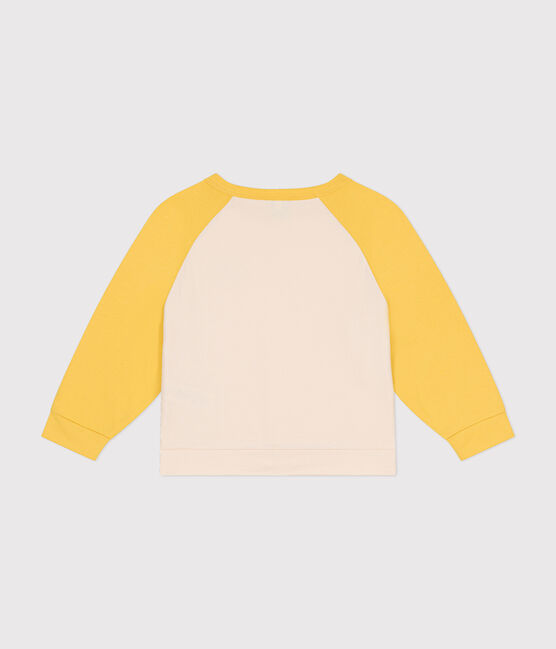 Sweatshirt en molleton léger enfant jaune AVALANCHE/ NECTAR