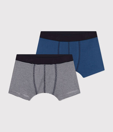 Lot de 2 boxers en coton enfant