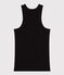 Débardeur en coton femme noir BLACK