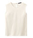 Top femme sans manches en lin
