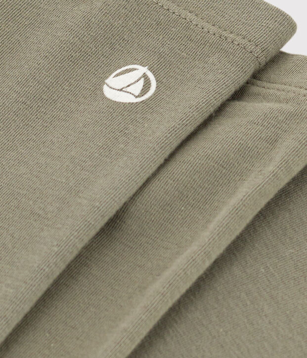 Legging en jersey &eacute;lasthanne enfant fille vert