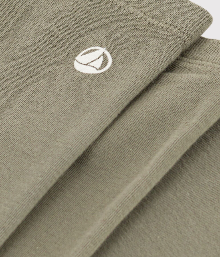 Legging en jersey &eacute;lasthanne enfant fille vert MARECAGE