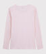T-shirt laine et coton Femme