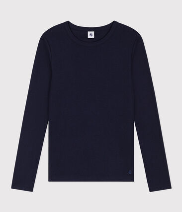 Tee-shirt l'Iconique manches longues en côte unie femme