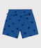 Short enfant en coton cœurs bleu ALASKA FONCE/ MEDIEVAL