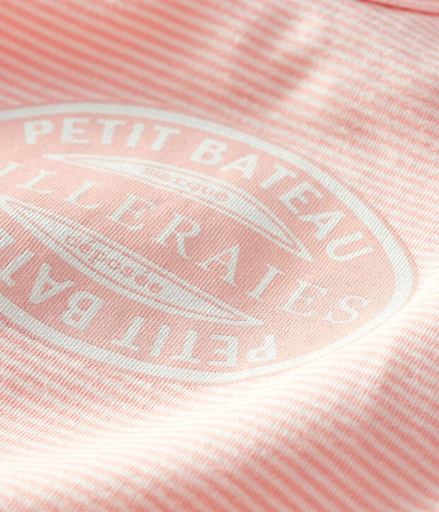 Dors bien sans pieds en c&ocirc;te orange/blanc