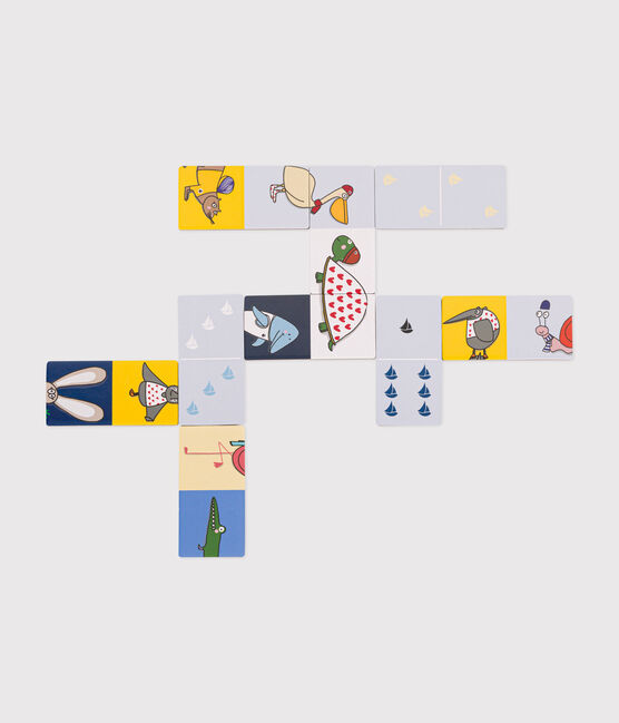 Jeu Domino-Puzzle – Djeco x Petit Bateau variante 1