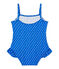 Maillot de bain bébé fille à pois bleu PERSE/blanc MARSHMALLOW