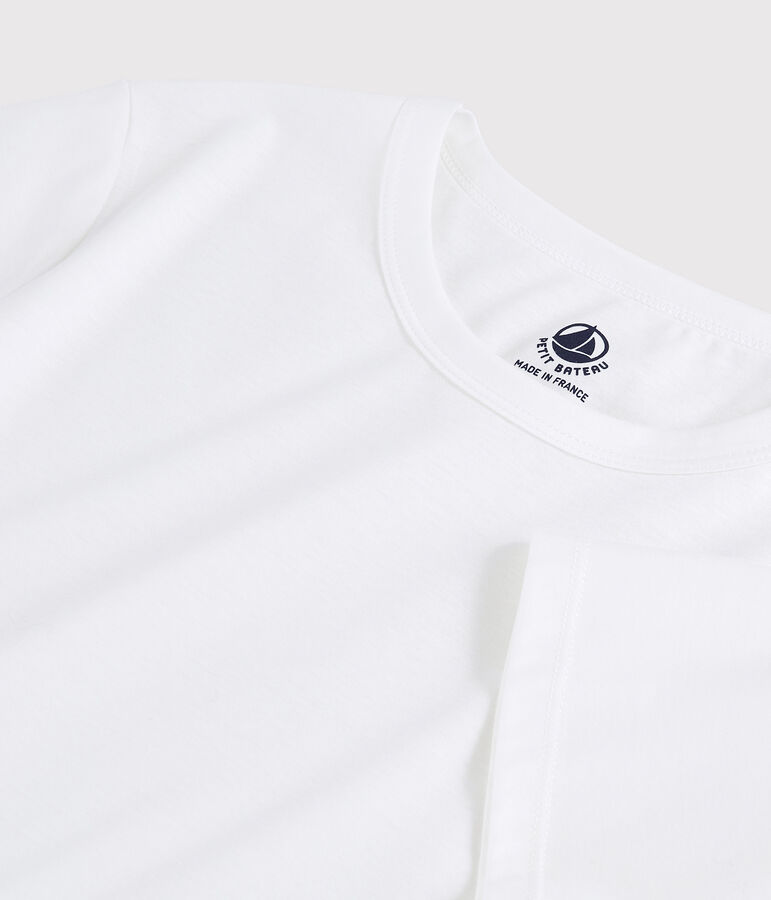 T-shirt coton Sea Island Femme blanc