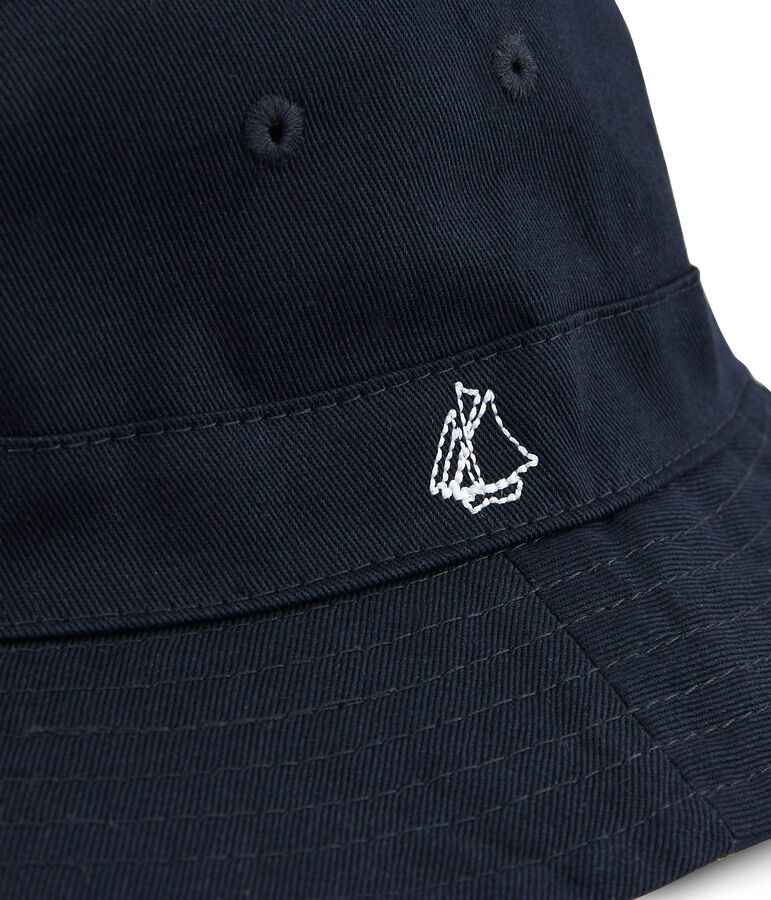 Bob en twill enfant mixte bleu