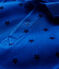 Body manches longues avec col polo bébé garçon bleu LIMOGES/bleu SMOKING