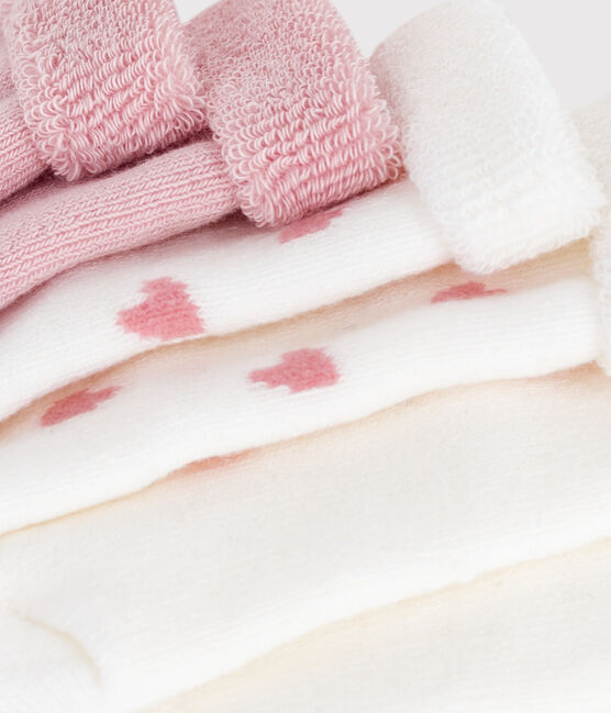 Lot de chaussettes naissance en coton uni variante 1