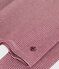 Tee-shirt femme l'iconique en coton manches longues rouge AMARANTE/ MARSHMALLOW
