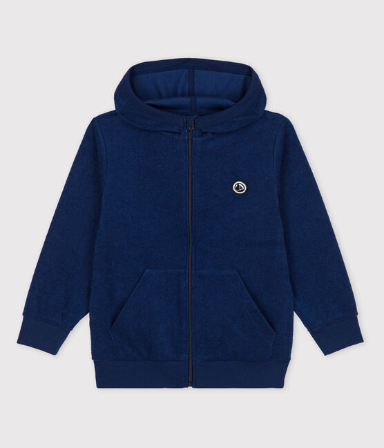 Sweatshirt à capuche enfant fille / garçon bleu MEDIEVAL