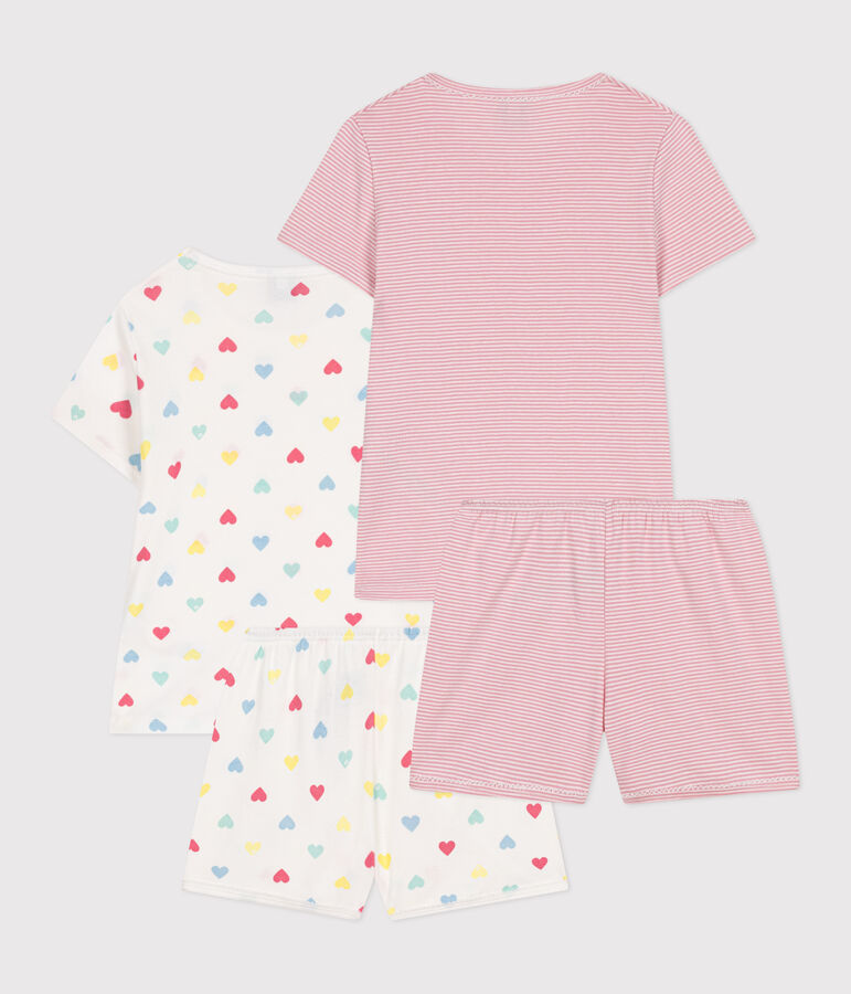 Lot de 2 pyjamas shorts enfant en coton variante 1