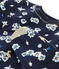 Sweatshirt enfant fille bleu/multicouleur
