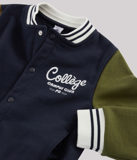Teddy enfant Garçon bleu SMOKING/vert MILITARY