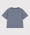 T-shirt LE BOXY en coton Femme bleu MEDIEVAL/ FUMEE