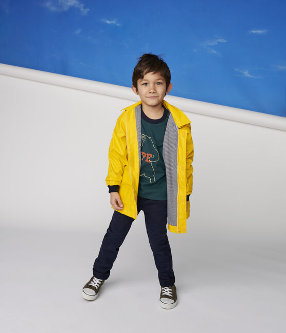 Cire Enfant Fille Garcon Jaune Petit Bateau