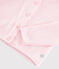 Cardigan en tricot coton enfant fille rose MINOIS