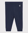 Legging bébé fille uni bleu SMOKING