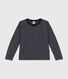 Tee-shirt manches longues en jersey flammé enfant garçon