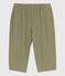 Pantalon bébé en gaze de coton vert MARECAGE