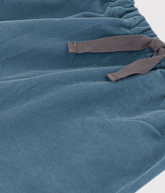 Pantalon bébé en velours côtelé bleu ROVER
