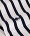 Marini&egrave;re boutonn&eacute;e en coton Femme blanc/bleu