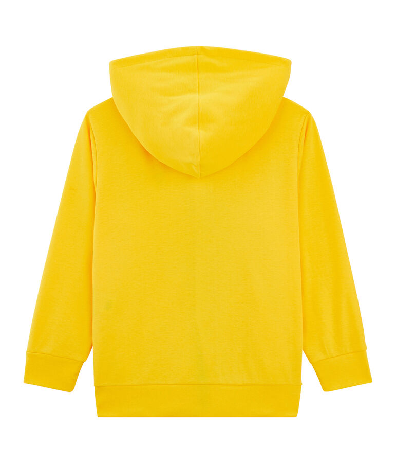 Sweat shirt enfant jaune