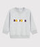 Sweatshirt manches longues bébé garçon gris BELUGA CHINE