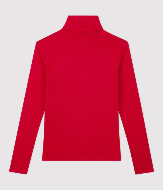Sous-pull iconique en coton Femme rouge TERKUIT