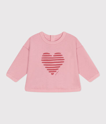 Sweat bébé en coton uni