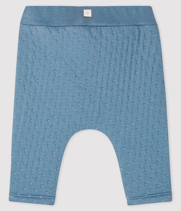Cale&ccedil;on b&eacute;b&eacute; en tubique matelass&eacute; gris