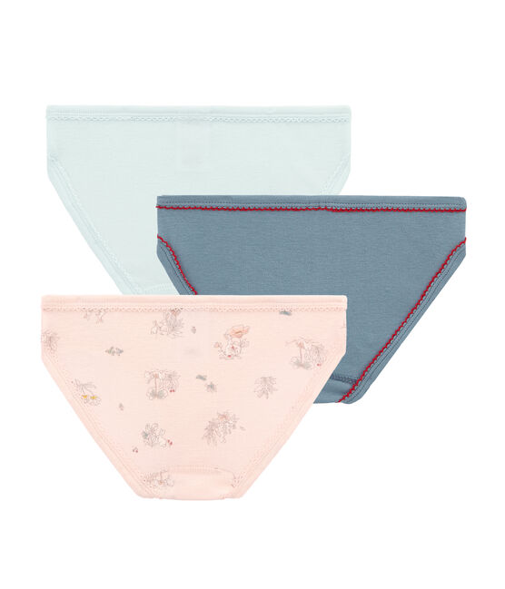 Trio de culottes petite fille variante 1