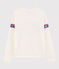 Sweatshirt en molleton léger Femme blanc MARSHMALLOW