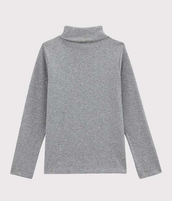 Sous pull uni enfant mixte gris SUBWAY CHINE