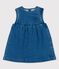 Robe en denim écoreponsable bébé bleu BLEU DELAVE
