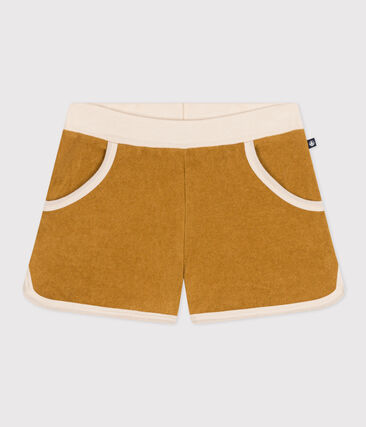 Short en bouclette éponge enfant fille
