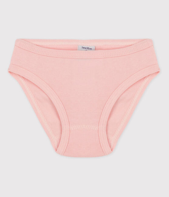 Culotte petite fille en coton rose MINOIS
