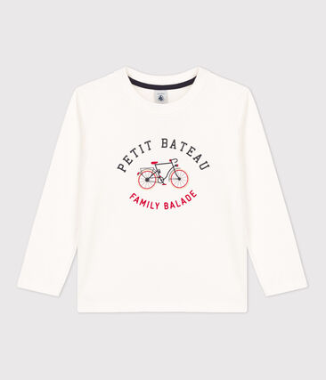 Tee-shirt manches longues en coton enfant garçon