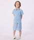 Chemise enfant en coton &agrave; manches courtes