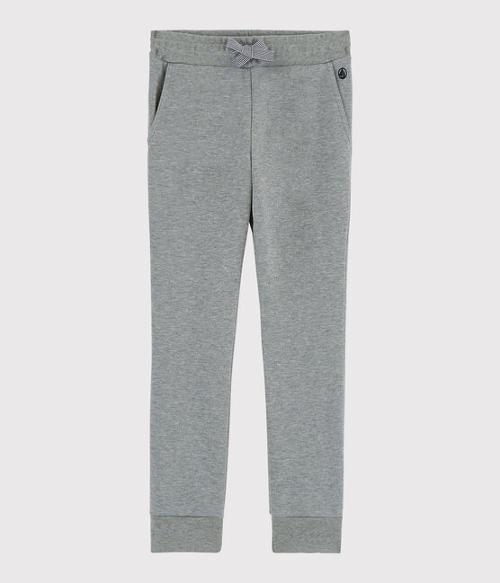 Pantalon en molleton enfant garçon gris SUBWAY CHINE
