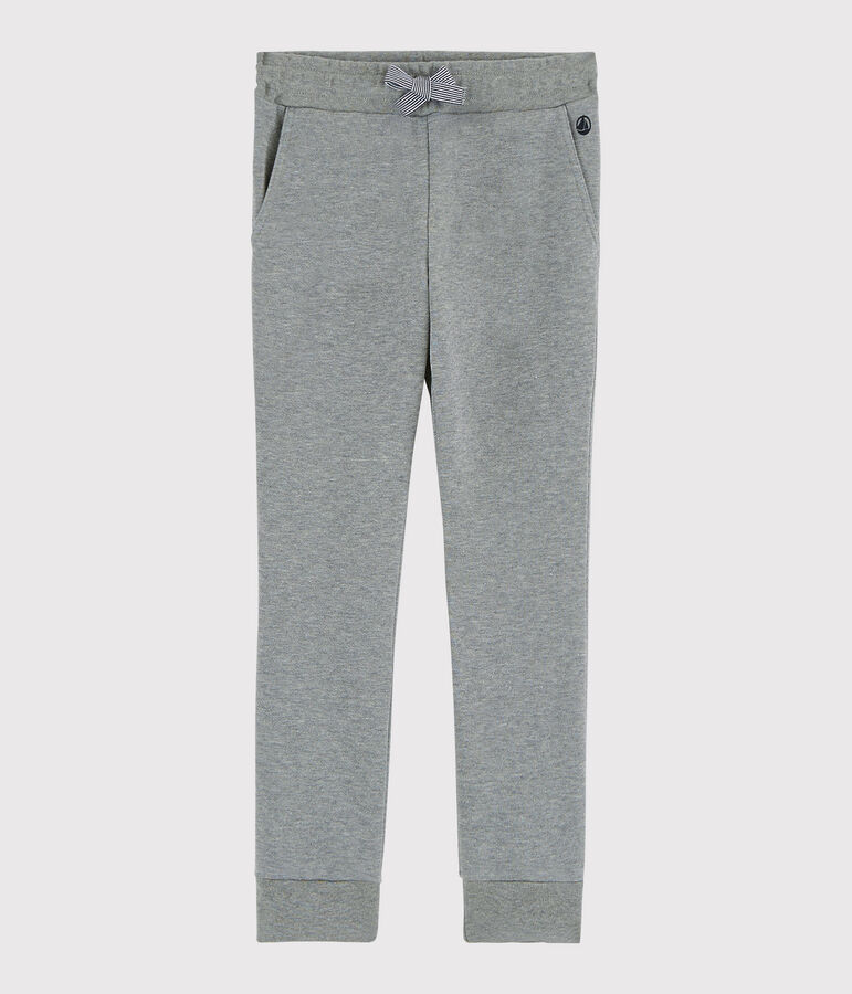 Pantalon en molleton enfant gar&ccedil;on gris SUBWAY CHINE