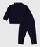 Ensemble sweatshirt et pantalon bébé en coton uni SOIR