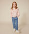 Sweatshirt en tubique enfant fille rose AVALANCHE/ ROSELINE