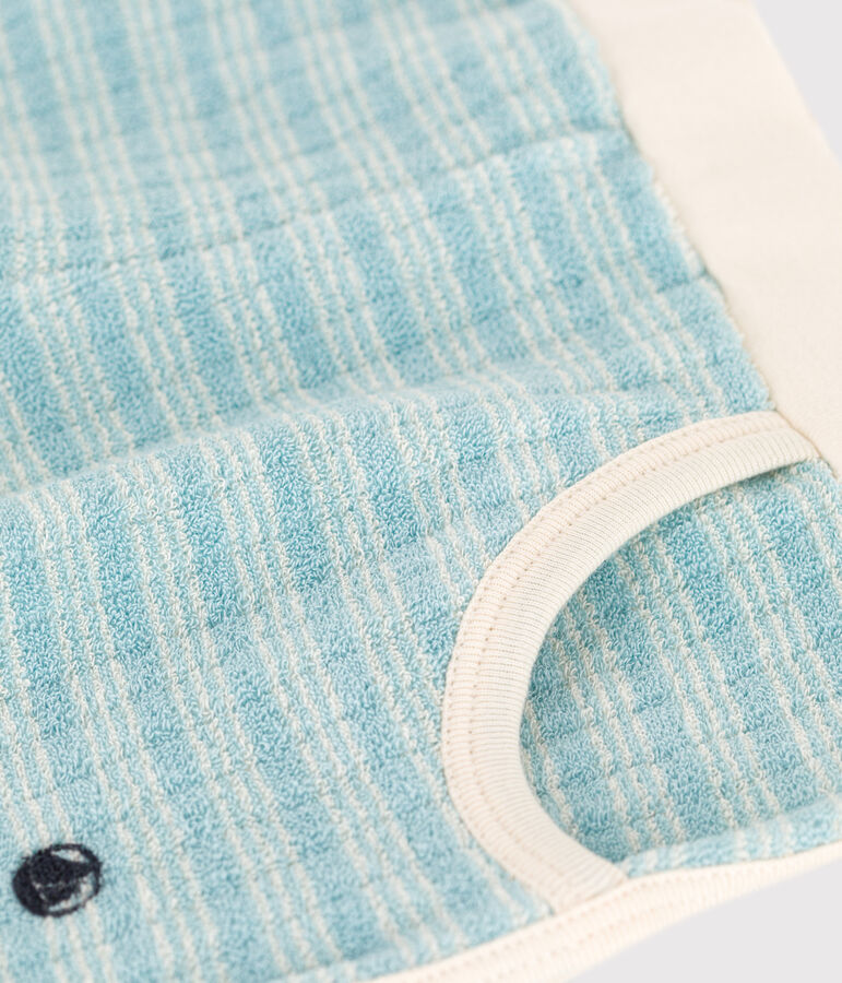 Short ray&eacute; en bouclette &eacute;ponge enfant fille MIMI/ AVALANCHE