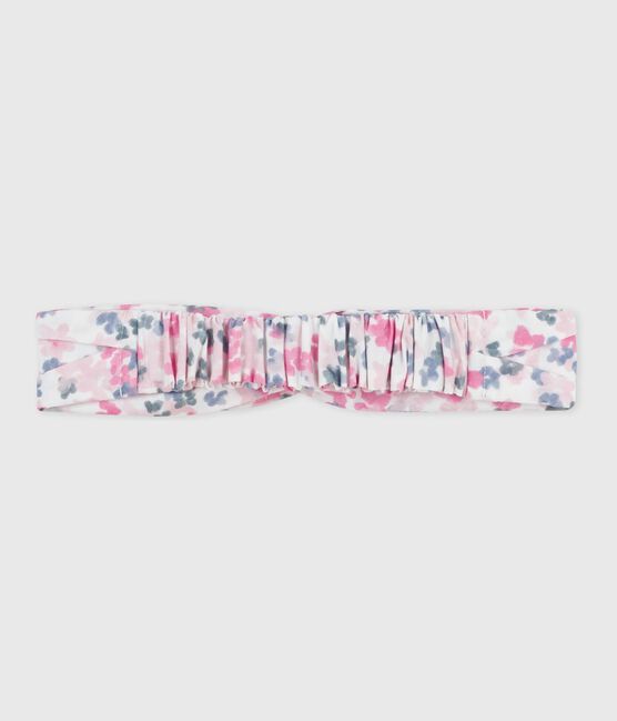Bandeau enfant en popeline imprimé fleurs MILK/ MULTICO