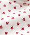 Body en coton bébé. blanc MARSHMALLOW/rouge TERKUIT
